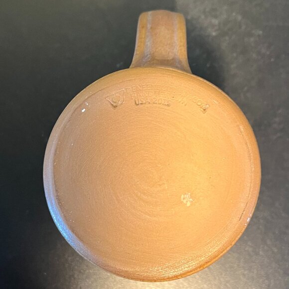 DENEEN POTTERY Handcrafted Hand Thrown Mug CAMP GRAY ~ Wisconsin - Picture 9 of 11